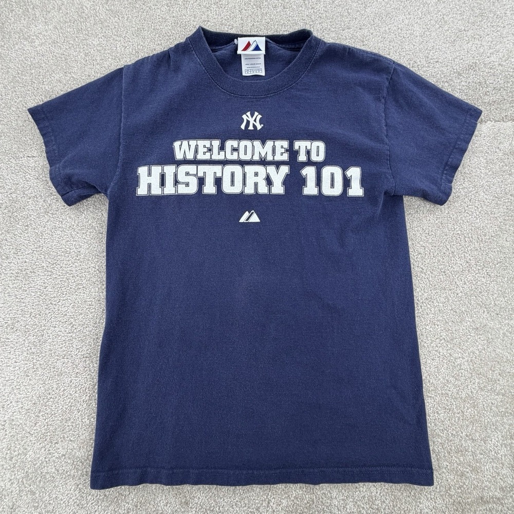 New York Yankees‎ Majestic T-shirt Small blue